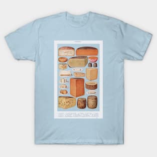 Vintage cheese cart board T-Shirt